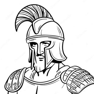 Roman Soldier Armor Coloring Page 61203-48429