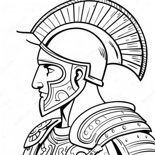 Roman Soldier Armor Coloring Page 61203-48430