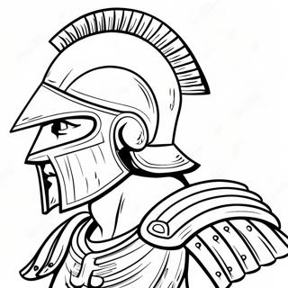 Roman Soldier Armor Coloring Page 61203-48432