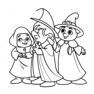 Disney Hocus Pocus Coloring Page 61263-48475