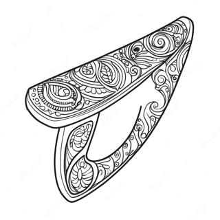 Razor Coloring Pages