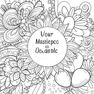 Encouraging Words Coloring Page 61283-48493