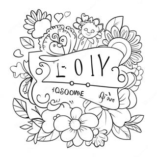 Encouraging Words Coloring Page 61283-48494