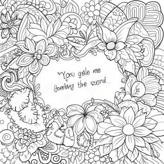 Encouraging Words Coloring Page 61283-48495