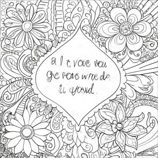 Encouraging Words Coloring Page 61283-48496