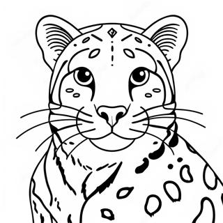 Ocelot Coloring Page 61303-48498