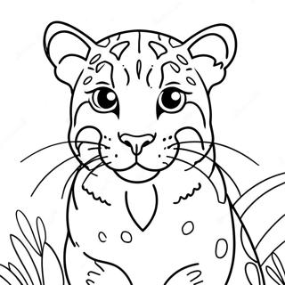 Ocelot Coloring Page 61303-48500