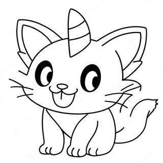 Meowth Coloring Page 61333-48542