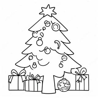 Easy Christmas Coloring Pages