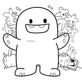 Domo Coloring Page 61433-48622