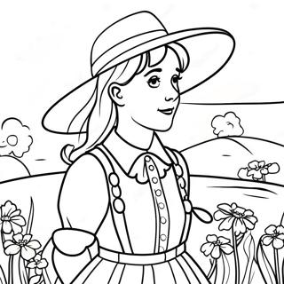 Anne Of Green Gables Coloring Pages