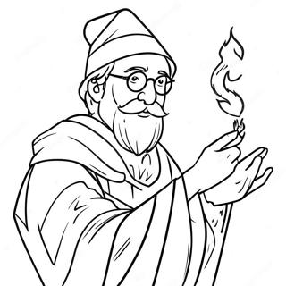 Hogwarts Legacy Coloring Pages