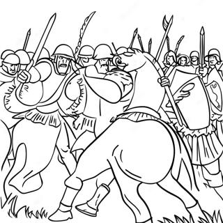 Battle Coloring Page 61523-48674