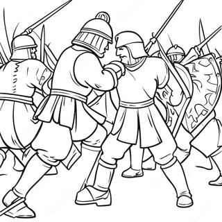 Battle Coloring Page 61523-48675