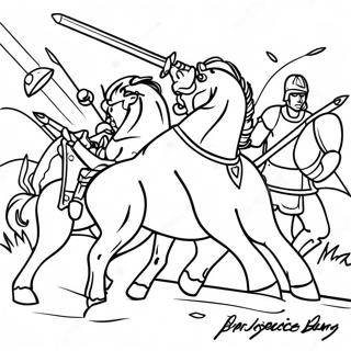 Battle Coloring Page 61523-48676