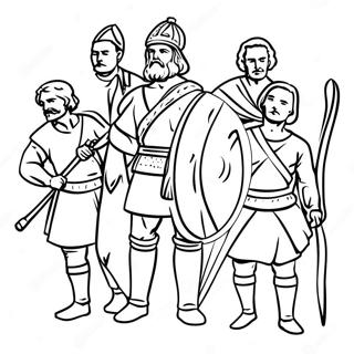 World History Coloring Page 61533-48711