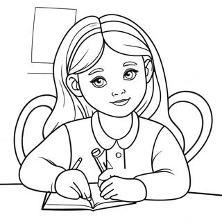 Hannah Coloring Pages