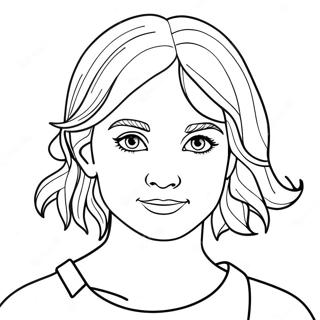 Hannah Coloring Page 61563-48708