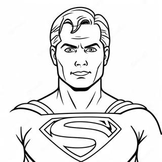 Man Of Steel Coloring Page 61583-48730