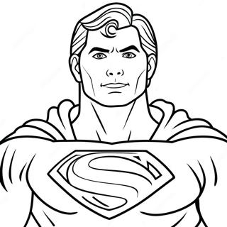 Man Of Steel Coloring Page 61583-48731