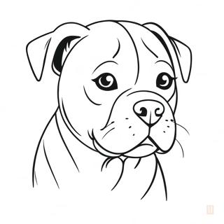 American Bulldog Puppy Coloring Page 61593-48751