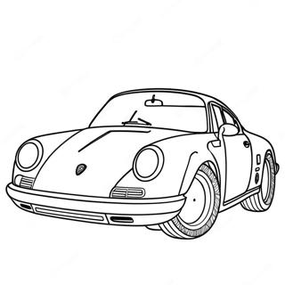 Раскраска Porsche 6160-4895