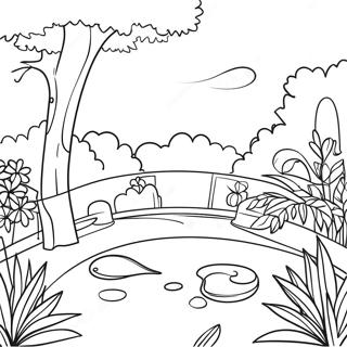 Botanical Garden Coloring Page 61633-48769