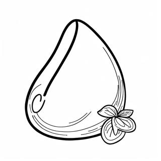 Hershey Kiss Coloring Page 61683-48810