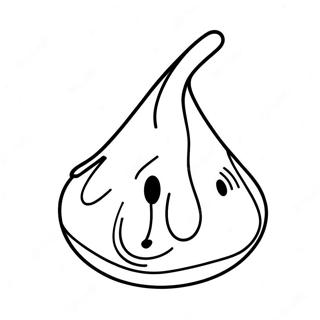 Hershey Kiss Coloring Page 61683-48811