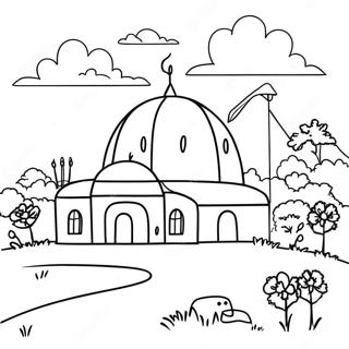 Turkey Country Coloring Pages