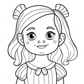 Cute Moriah Elizabeth Pickle Coloring Page 61714-48834