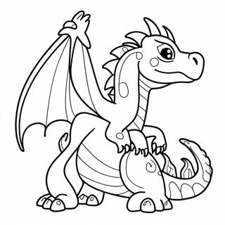 Wish Dragon Coloring Page 61743-48866