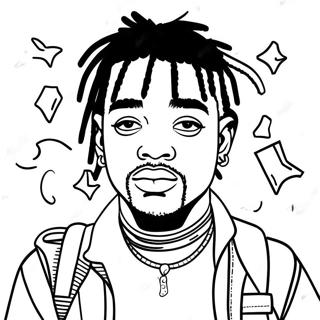 Lil Uzi Vert Coloring Pages