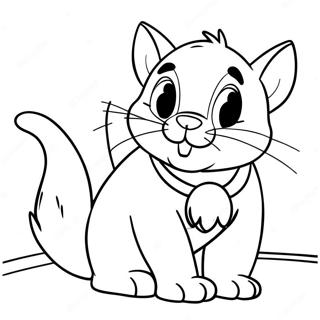 Oliver And Company Coloring Pages