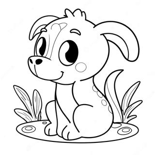 Zhc Cute Animal Coloring Page 61854-48948