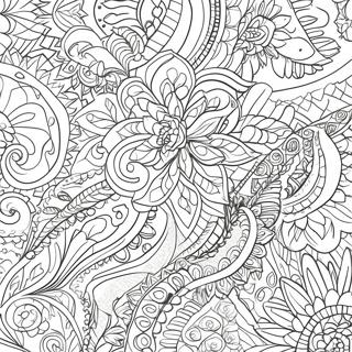 Scarf Coloring Pages