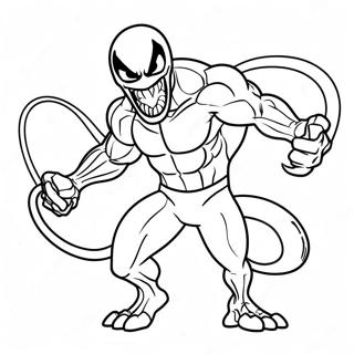 Venom Sonic Coloring Page 61933-49008