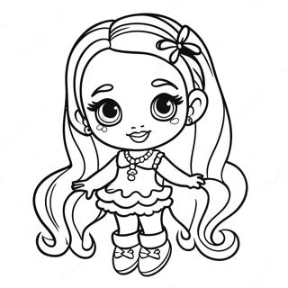 Cute Baby Bratz Fashion Coloring Page 61964-49033