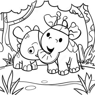 Jungle Junction Coloring Page 61993-49056