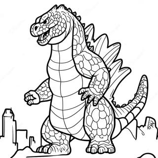 Godzilla Coloring Page 61-49