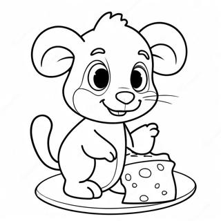 Gus Gus With Cheese Coloring Page 62044-49088