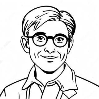 Nerdy Coloring Pages