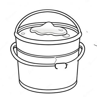 Paint Bucket Clipart Coloring Page 62063-49098