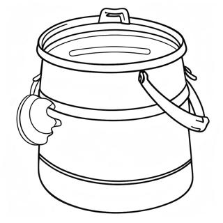 Colorful Paint Bucket Clipart Coloring Page 62064-49129