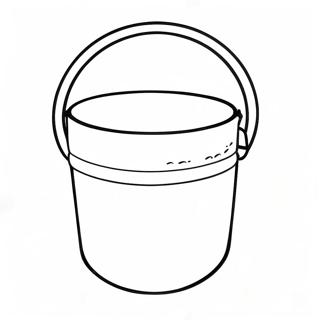 Colorful Paint Bucket Clipart Coloring Page 62064-49132