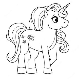 Poopsie Unicorn Coloring Page 62073-49109