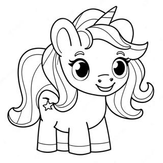 Poopsie Unicorn Coloring Page 62073-49110