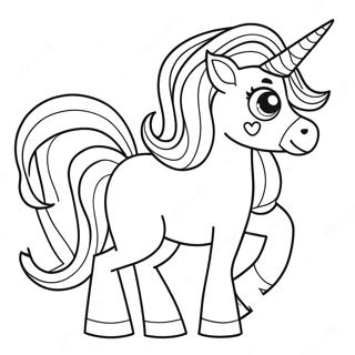 Poopsie Unicorn Coloring Page 62073-49112