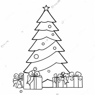 German Christmas Tree Coloring Page 62103-49150