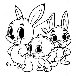 Baby Looney Tunes Characters Coloring Page 62133-49165